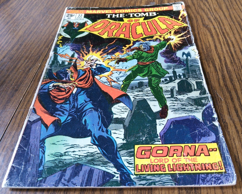 The Tomb Of Dracula #22 July 1974 Marvel Comics
